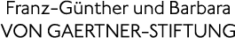 Logo der Franz-Günther und Barbara von Gaertner-Stiftung